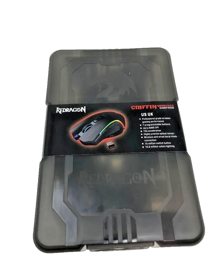Redragon M602A-RGB Wired Gaming Mouse RGB Griffin Black Red Dragon