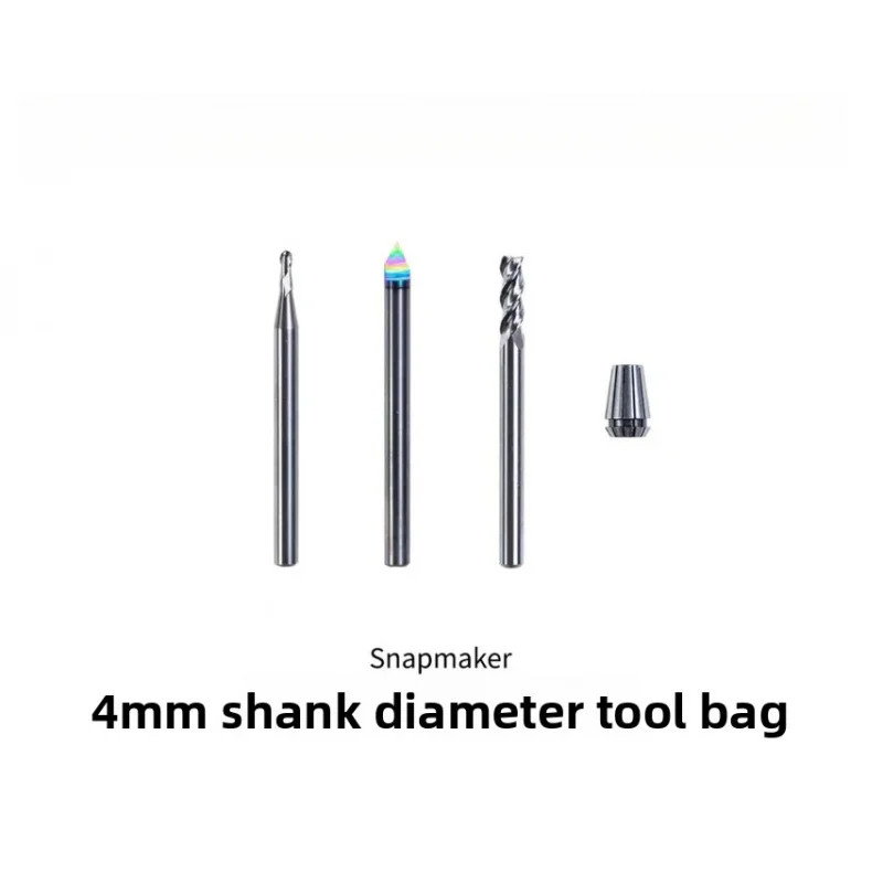 original SNAPMAKER Aritsan/A350 A350T A250 A250T CNC tool pack 4mm in diameter