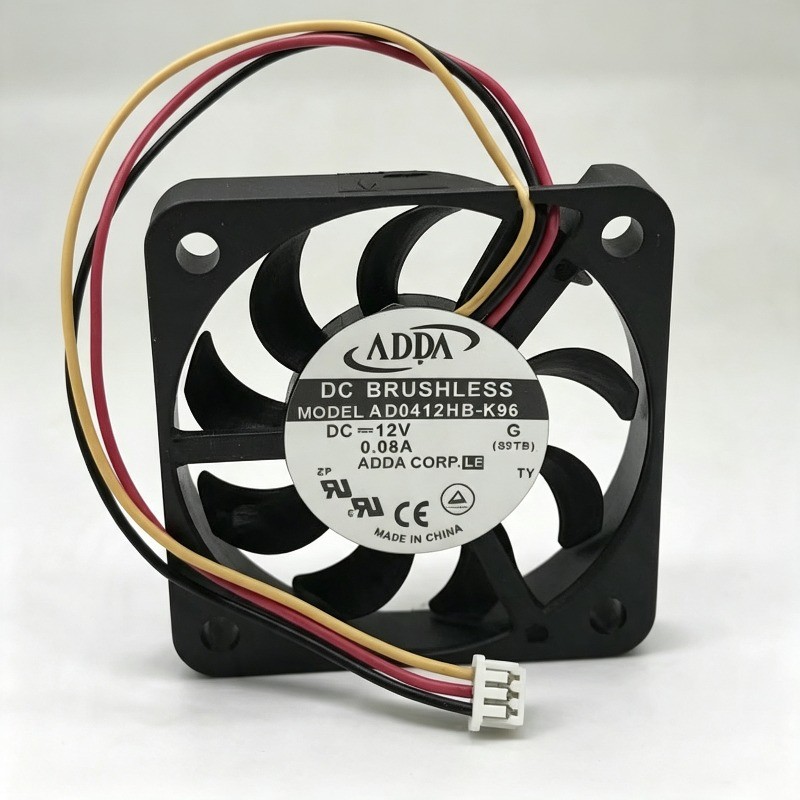 For ADDA AD0412HB-K96 4006 DC12V 0.08A 40MM*40MM*6MM 4CM 3-Pin Cooling Fan
