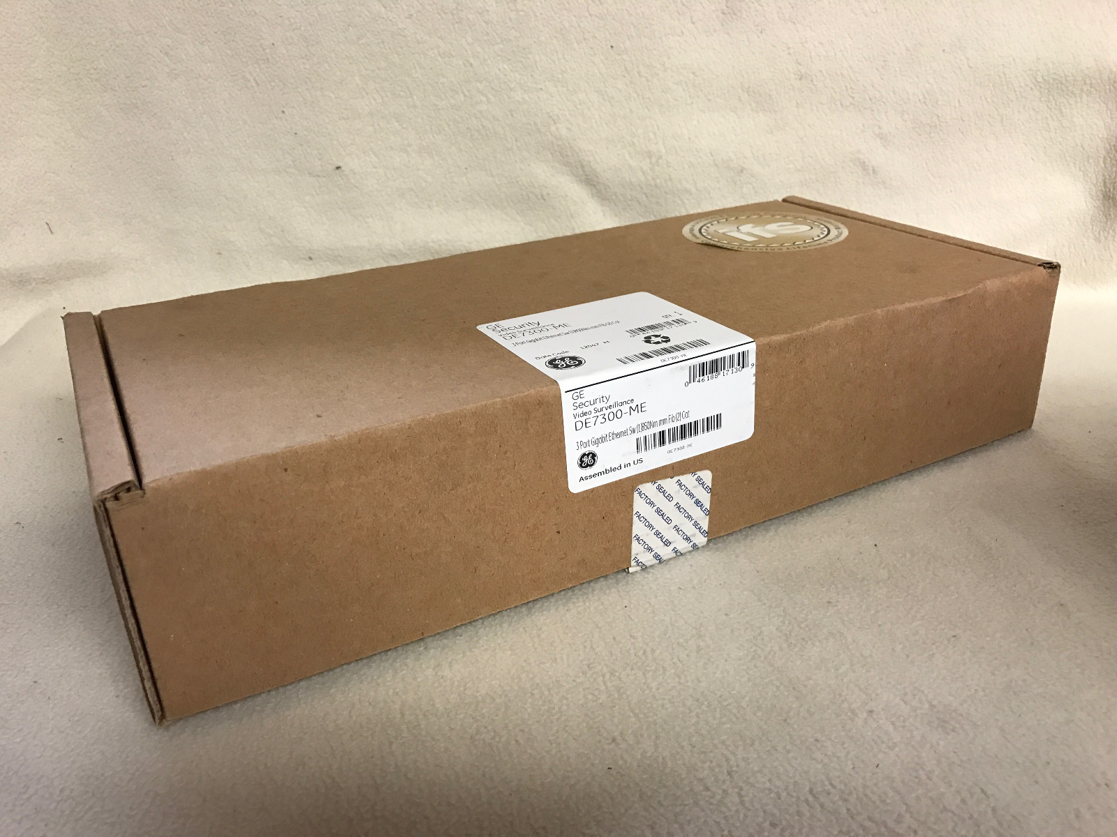 NEW GE Security IFS DE7300-ME - 3 Port Gigabit Ethernet Transceiver 62.5/125μm