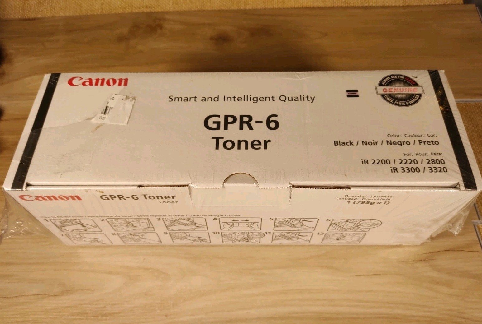 Genuine Canon GPR-6 Black Toner  for iR 2200 2220 2800 3300 3320 New