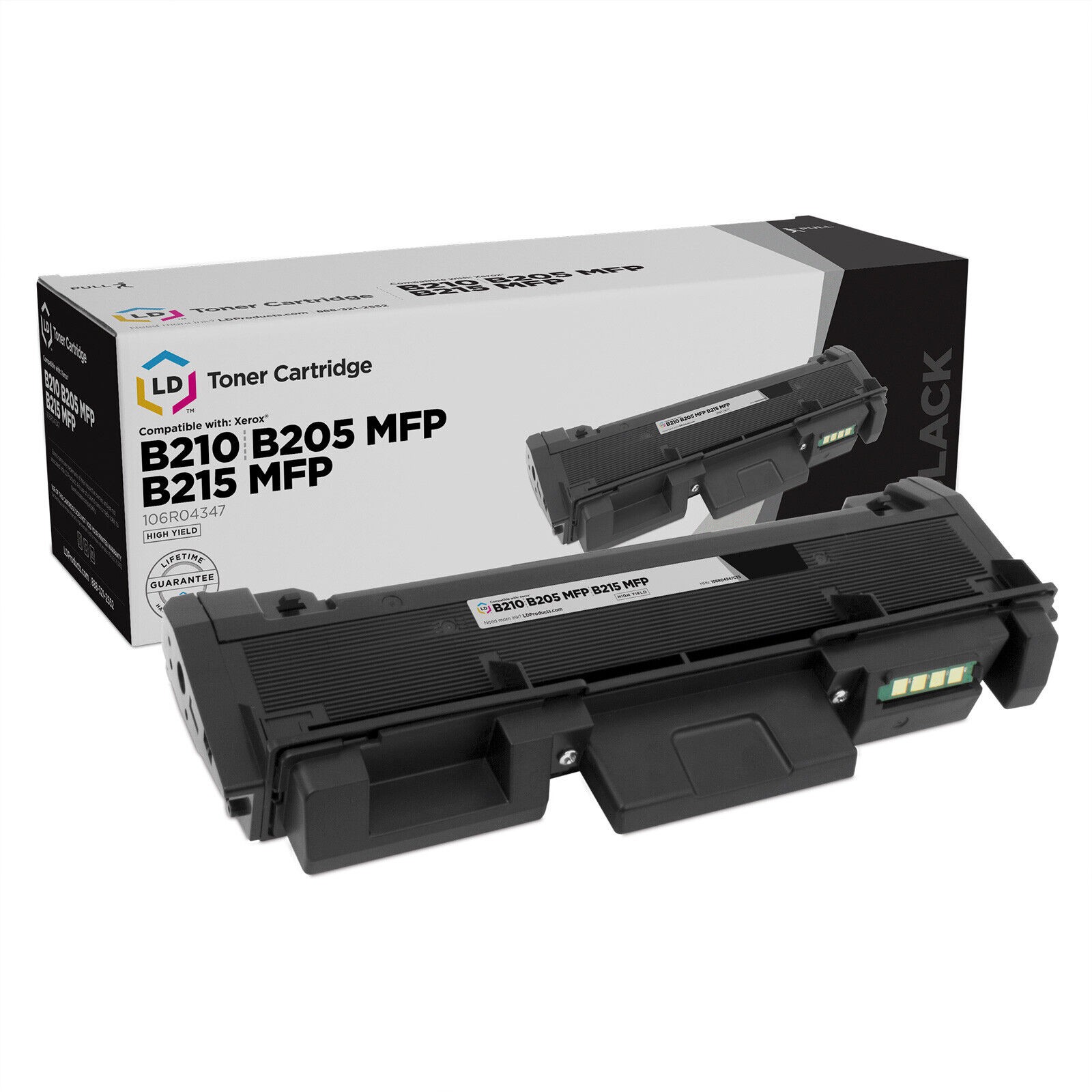 LD Compatible Xerox 106R04347 HY Black Toner Cartridge for B205, B210, B215