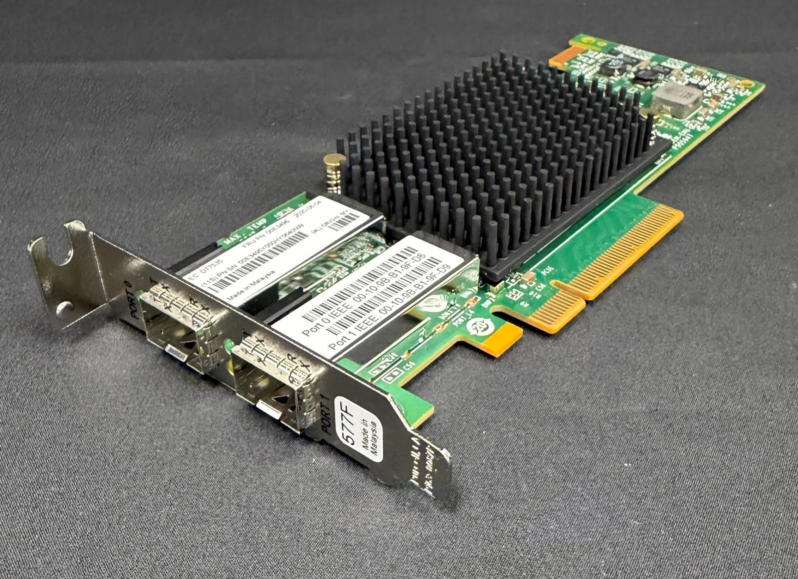 IBM Emulex LPE16002 16Gb Dual Port Fibre Channel HBA PCIe FRU 00E3496