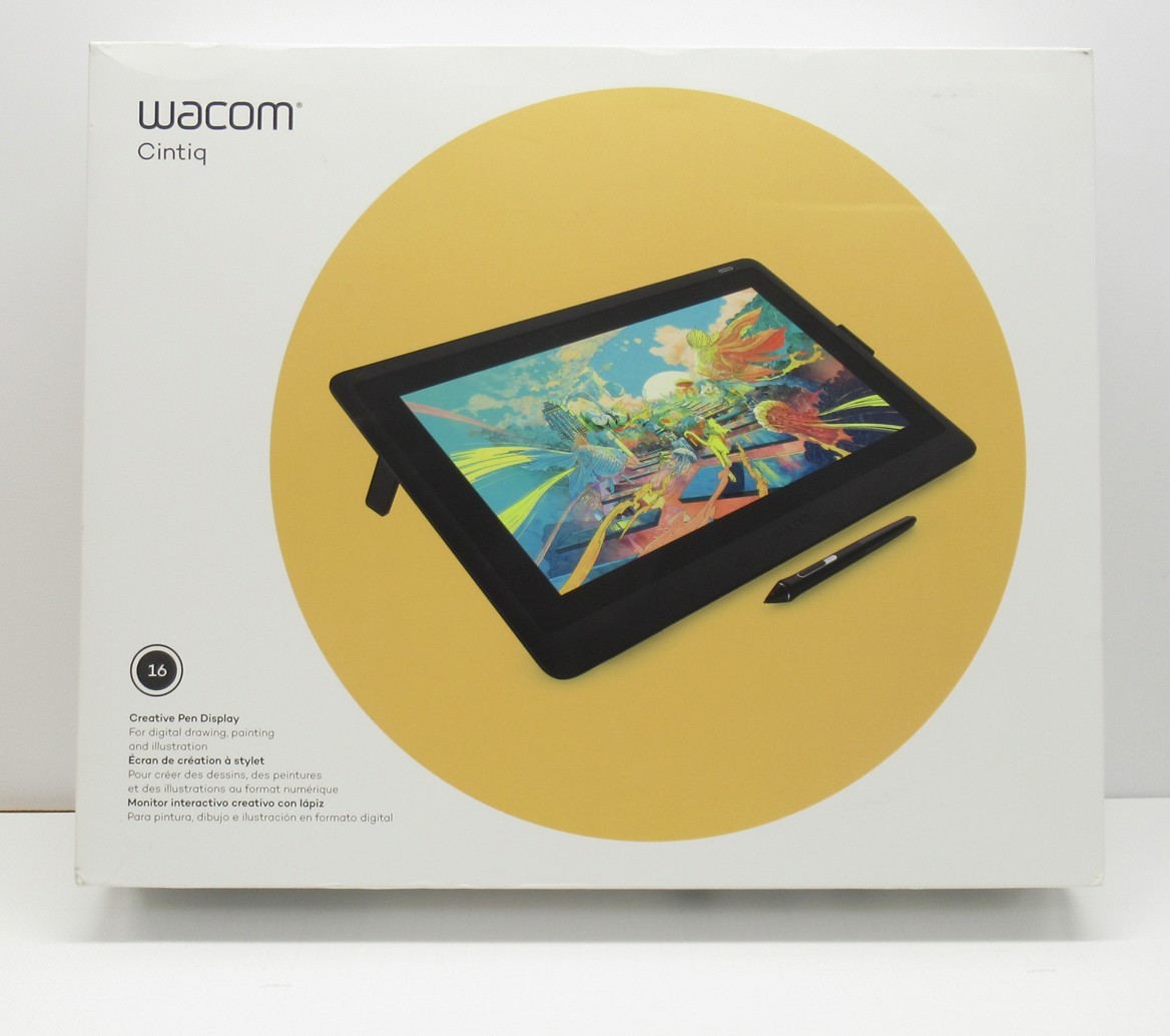 Wacom Cintiq 16 Drawing Tablet in Mint condition.