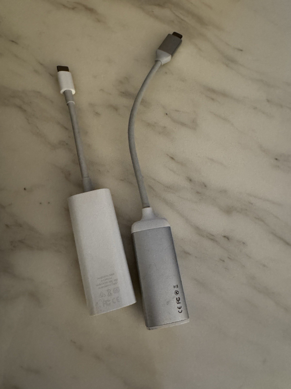 Apple Thunderbolt 3 to 2 Adapter & Satechi USB-C to HDMI 4K Adapter Bundle