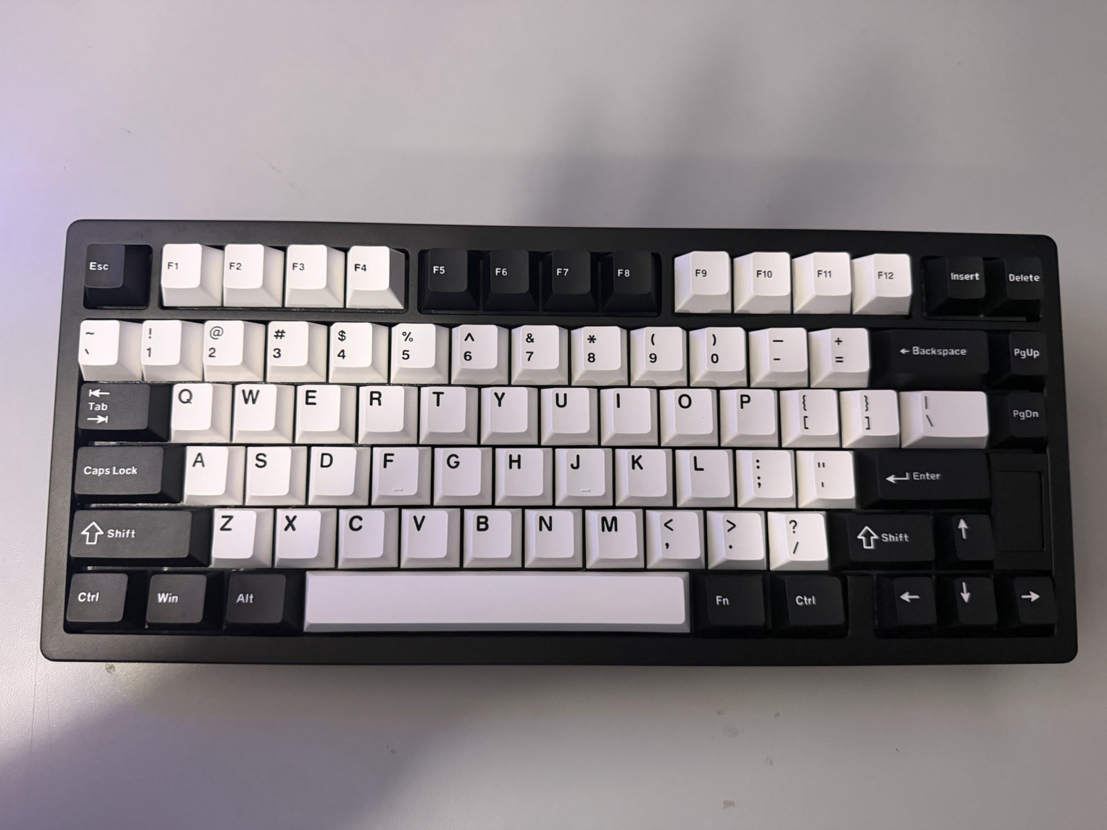 Chilkey ND75 75% Aluminum Wireless Mechanical Keyboard, Black