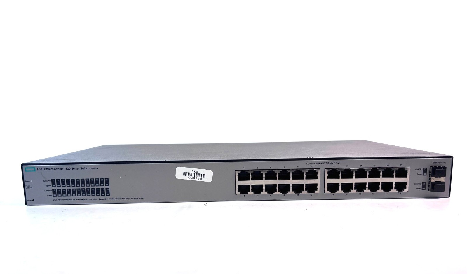 HPE OfficeConnect 1820-24G Switch 24-port Gigabit smart managed Layer 2 switch