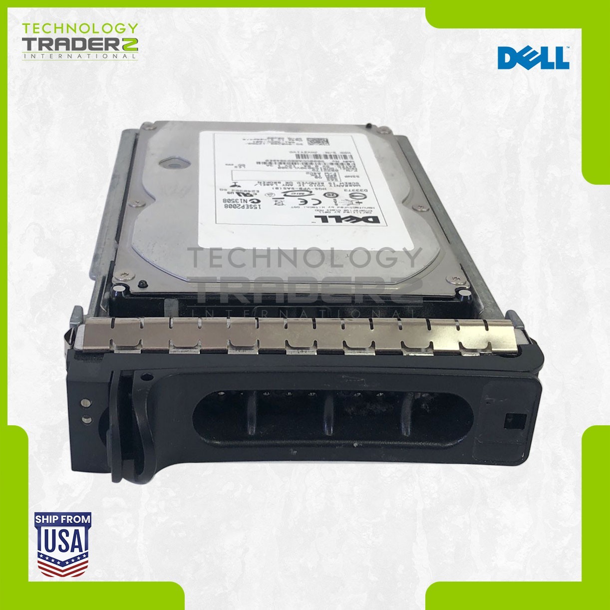 HR200 Dell 300GB 15K SAS 3Gbps 16MB 3.5" Hard Drive 0HR200 HUS153030VLS300