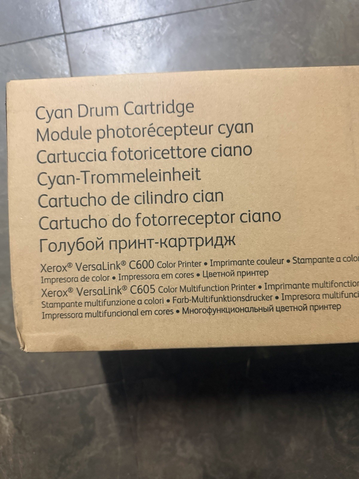 genuine Xerox Cyan Drum Cartridge