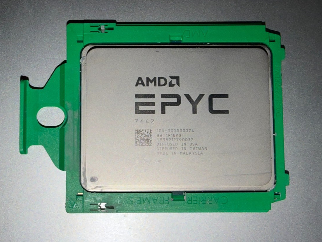 AMD EPYC 7642 100-000000074 2.3GHz 48-Cores UNLOCKED CPU PROCESSOR