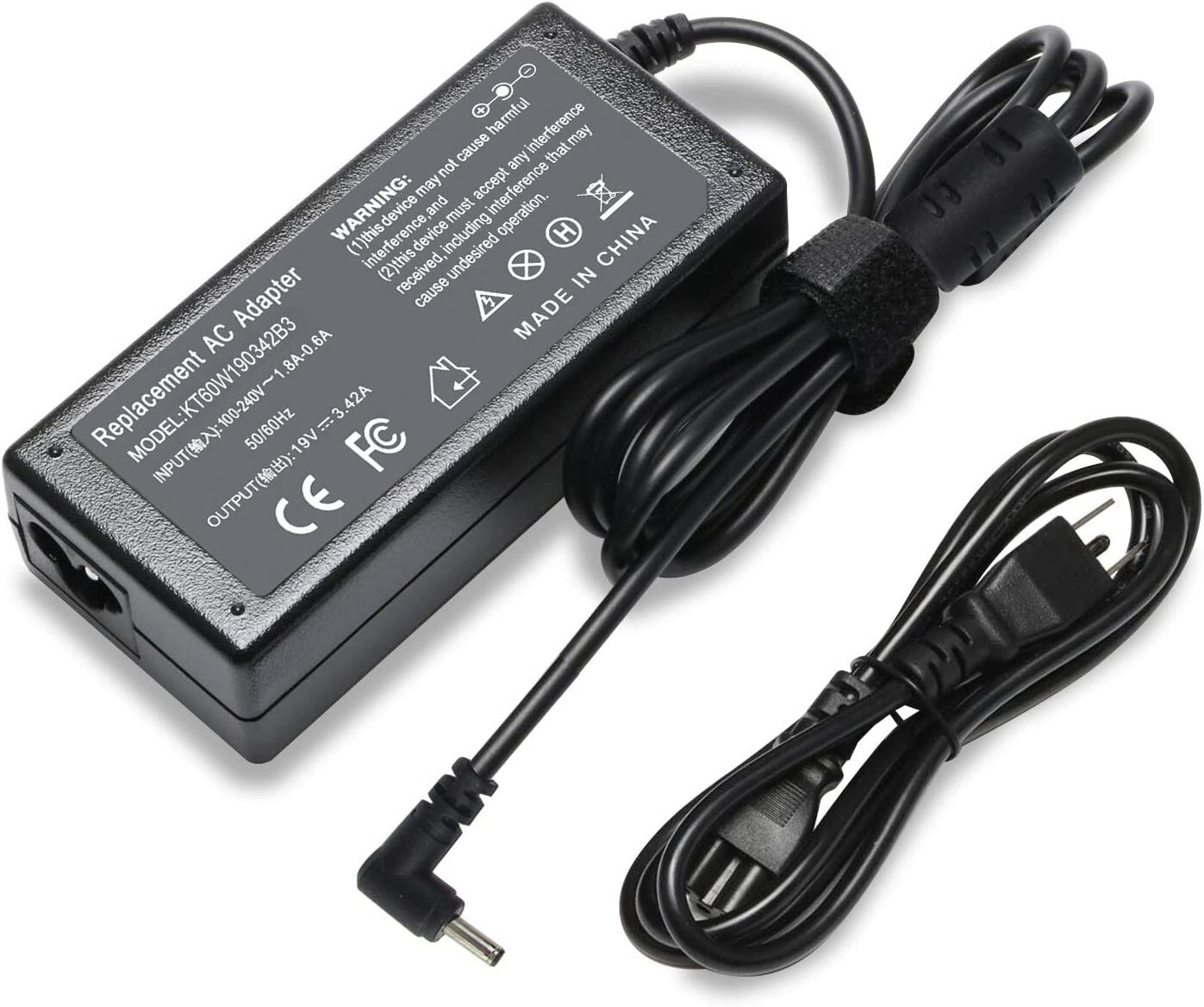 AC Adapter Charger For Acer TravelMate X349-M-757X, X349-M-5375