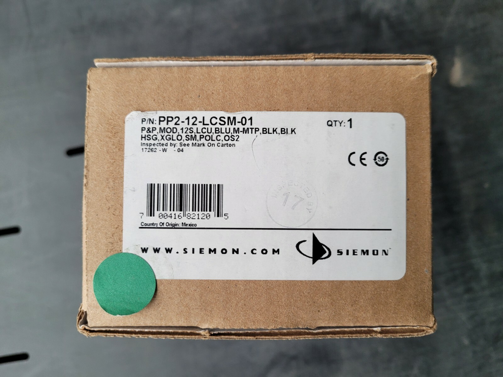 Siemon PP2-12-LCSM-01 Brand New in Box 