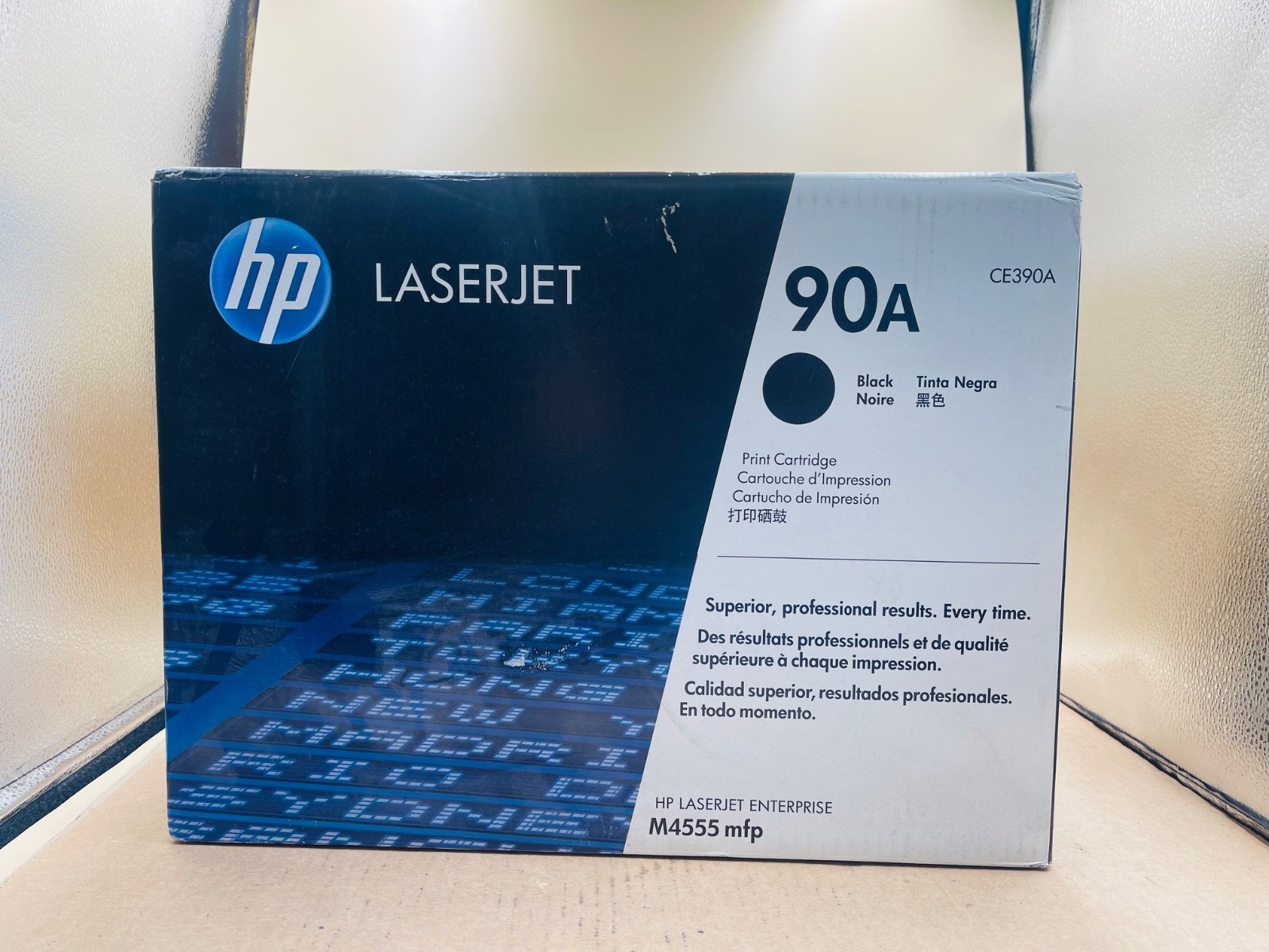 Genuine HP CE390A Black Toner Cartridge 90A LaserJet M4555