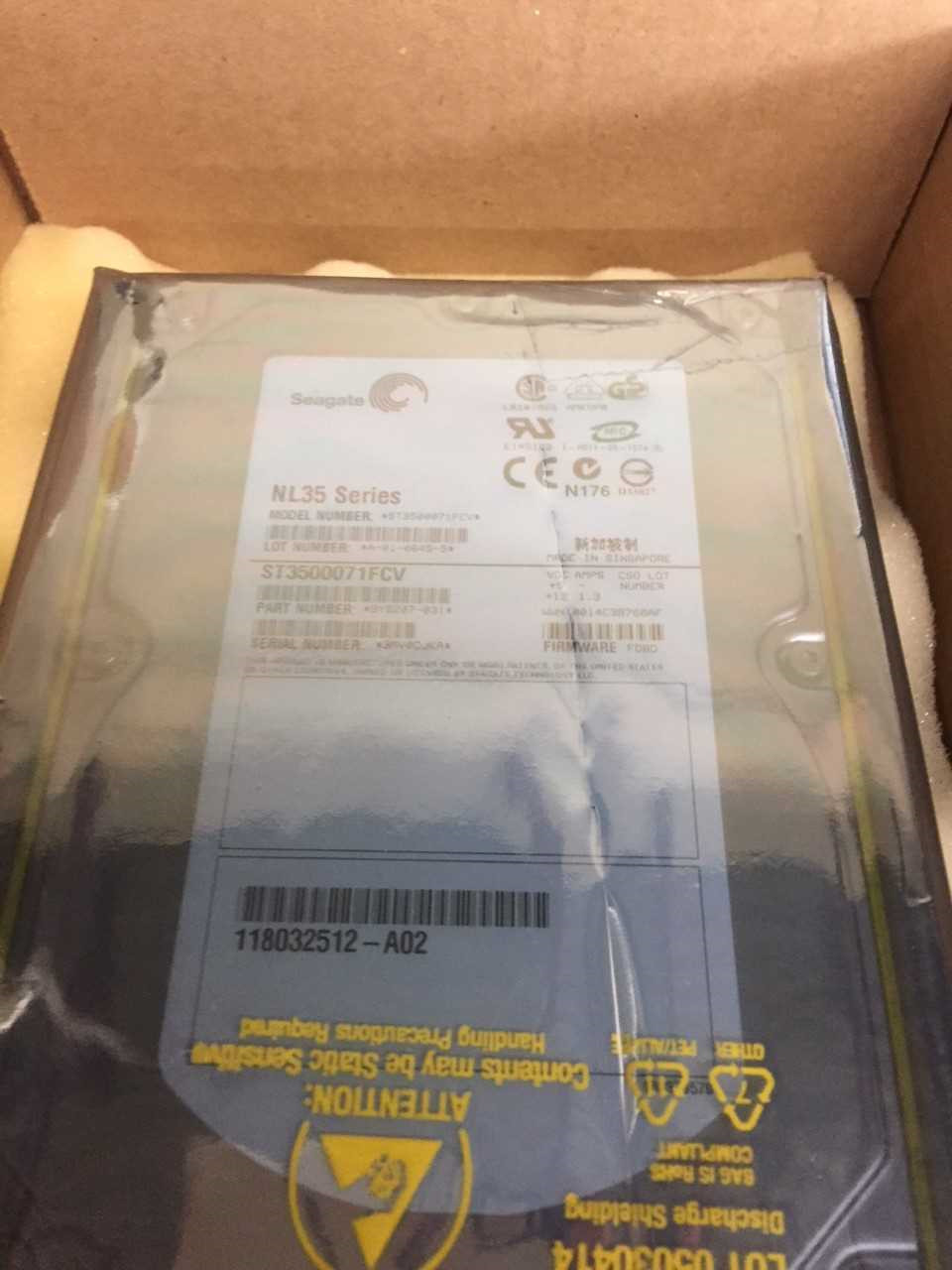 005-048696 Clariion 500 GB FC disk 7200RPM 005-048696 ST3500071FCV CX3 CX4 CX300
