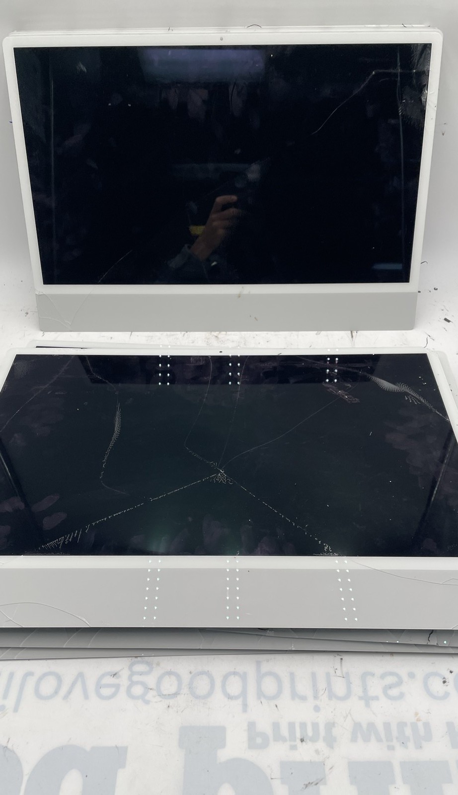 LG Display LM235UH1 (SD)(C2) 23.5" LCD Screen Panels Cracked For Parts Lot Of 10