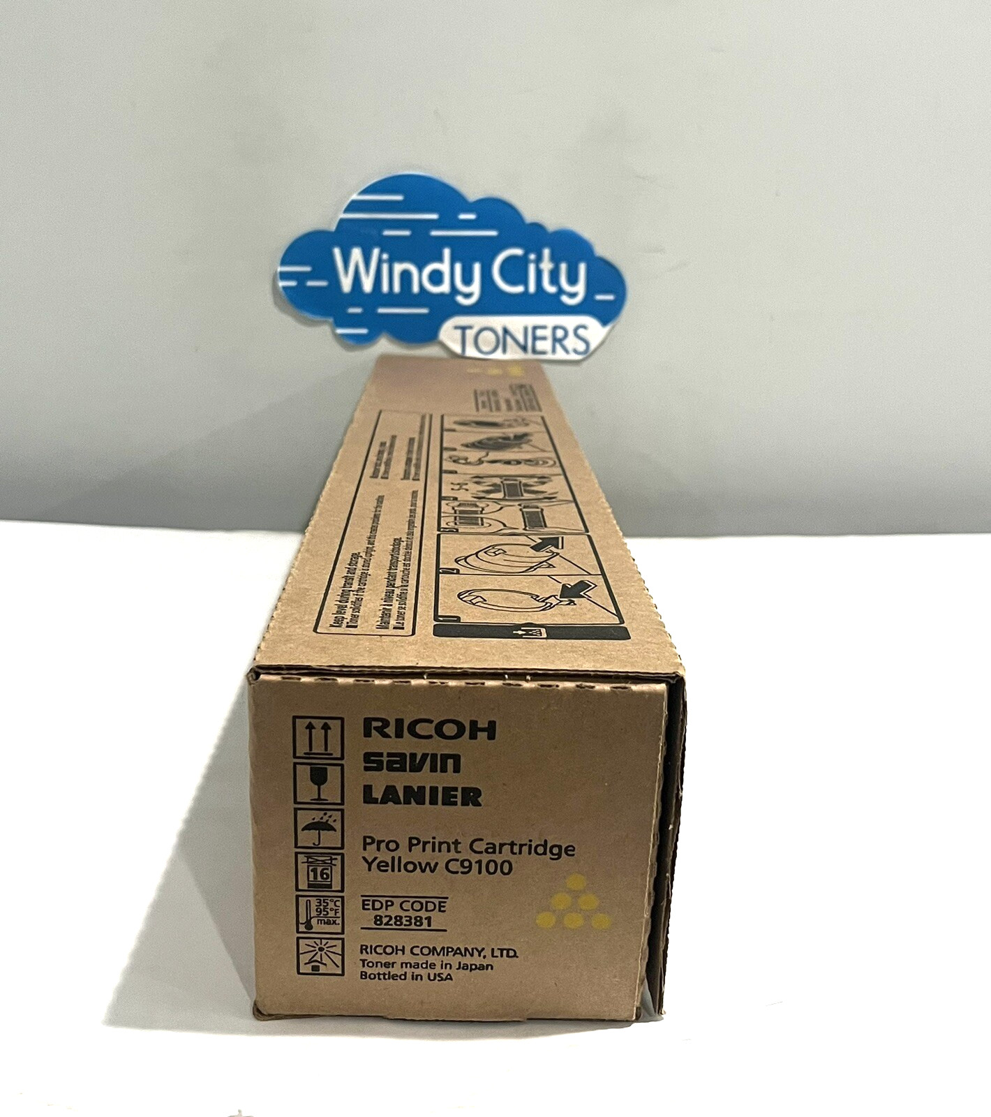 RICOH Pro SAVIN LANIER C9100 C9110 Yellow 828381 Print Cartridge 48K Pages NEW