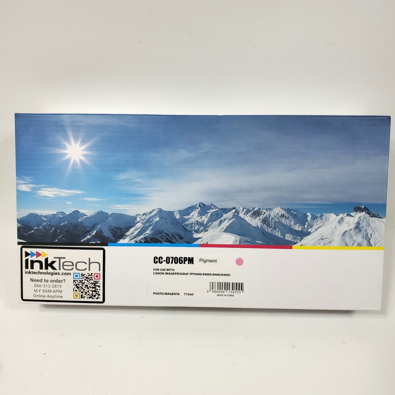 Pigment CANON PFI-706 PHOTO MAGENTA Ink IPF 8400 IPF 9400 8400s (700 ML)