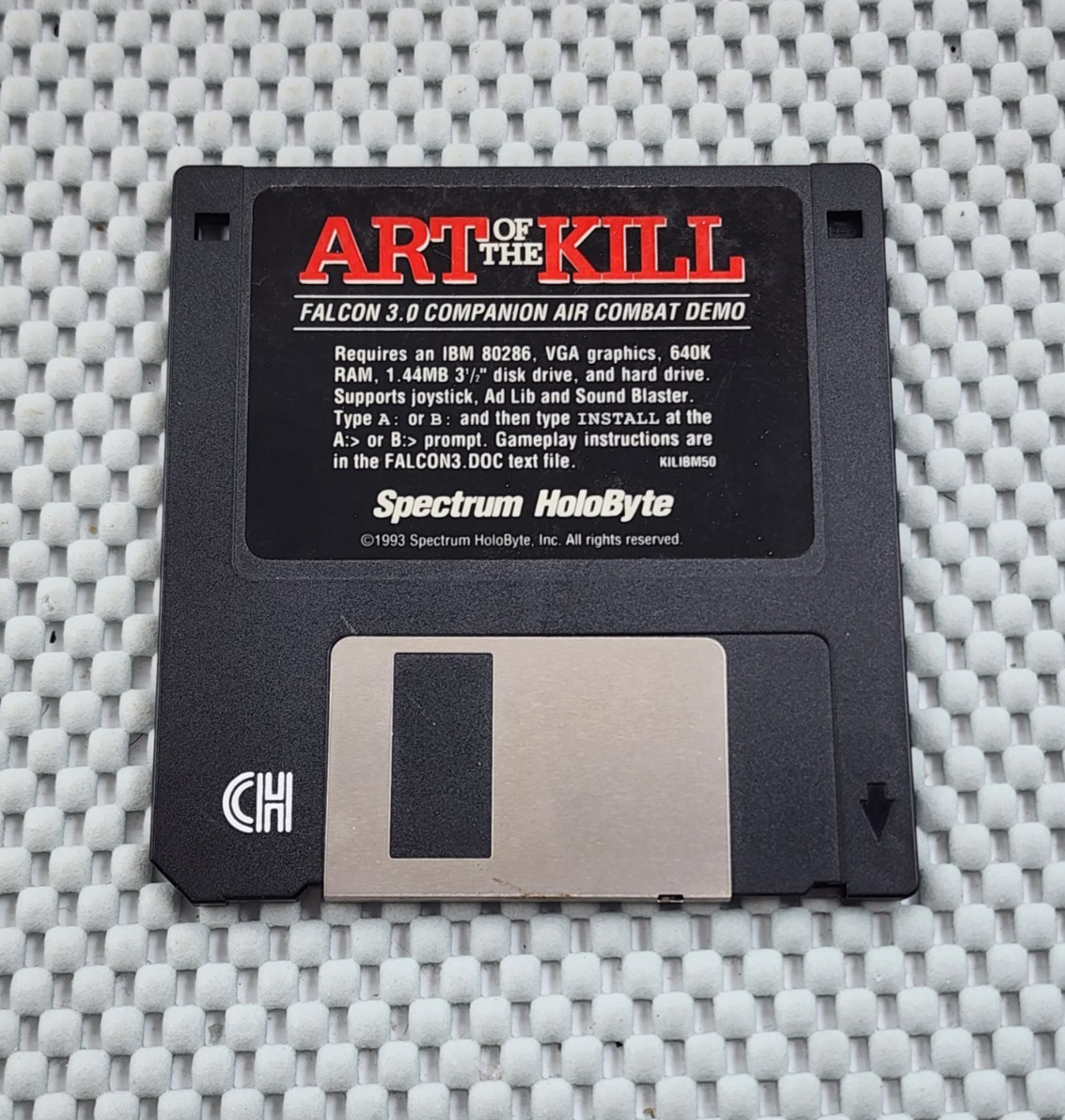 Art of the Kill - Falcon 3.0 Companion Air Combat Demo 3.5" Floppy Disk 1993