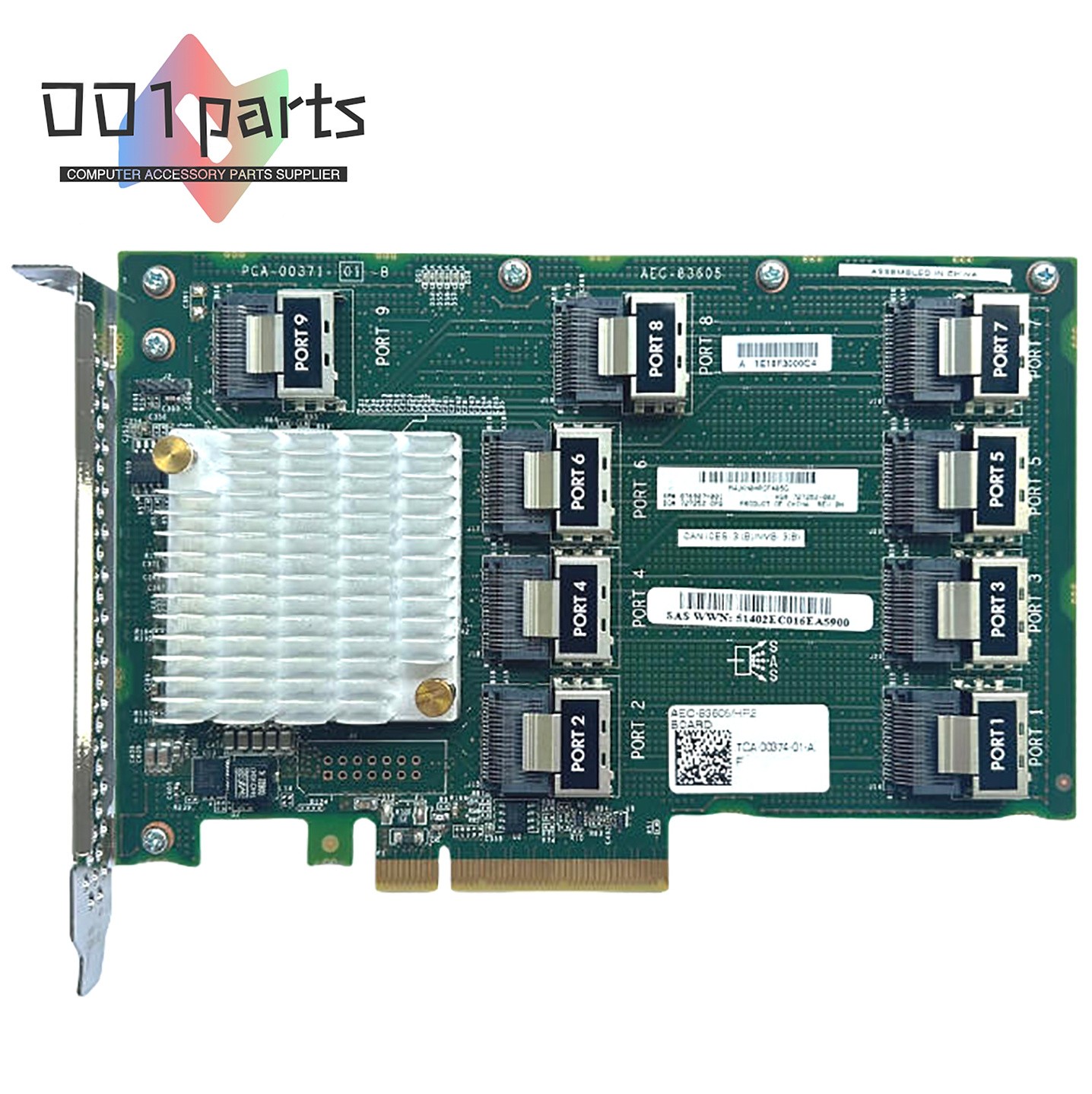 HP 12Gb SAS Expander for DL380 G9 761879-001 727253-001 727250-B21 AEC-83605