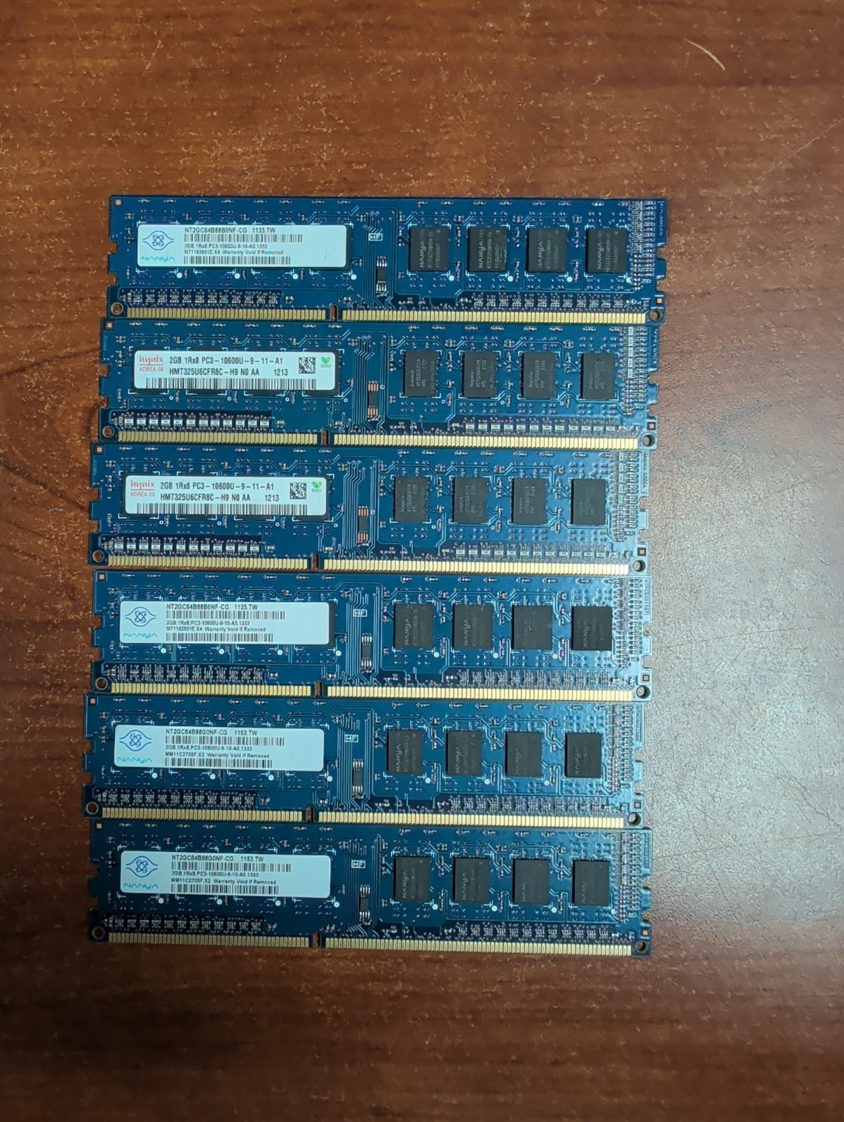 Lot Of 12 GB Of DDR3 Ram