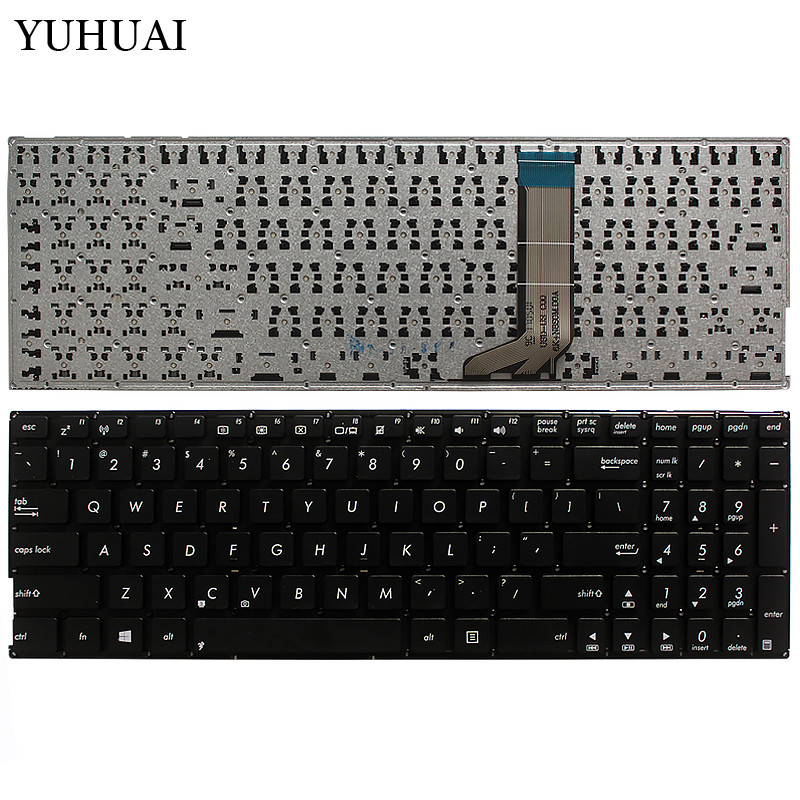 For ASUS X556 X556U X556UA X556UB X556UF X556UJ X556UR  laptop US keyboard