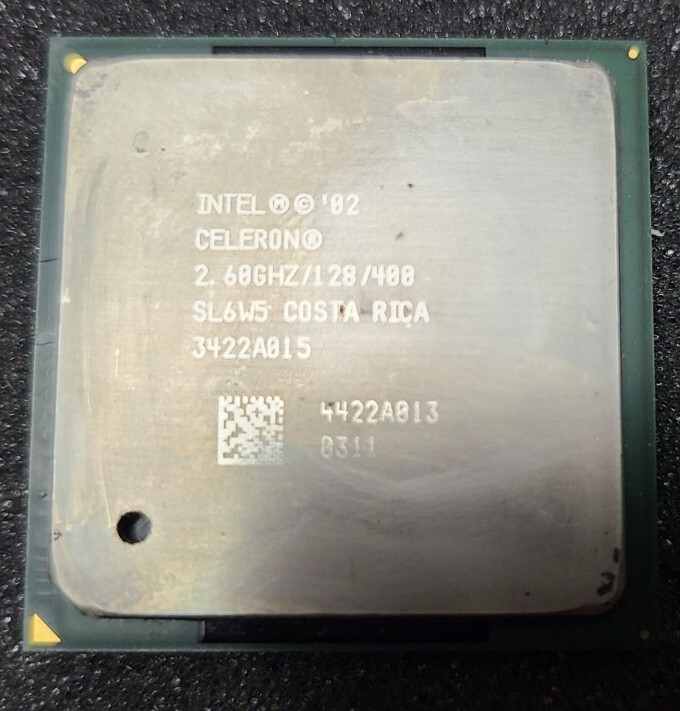Intel CPU Celeron 2.6ghz 400mhz