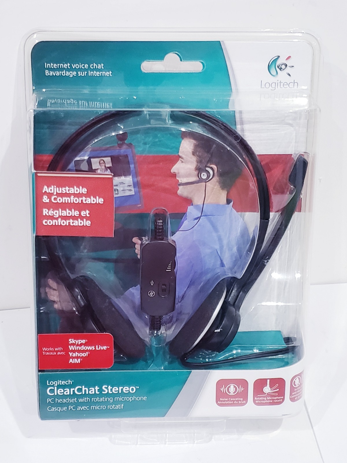 Logitech ClearChat Stereo PC Headset - New Sealed