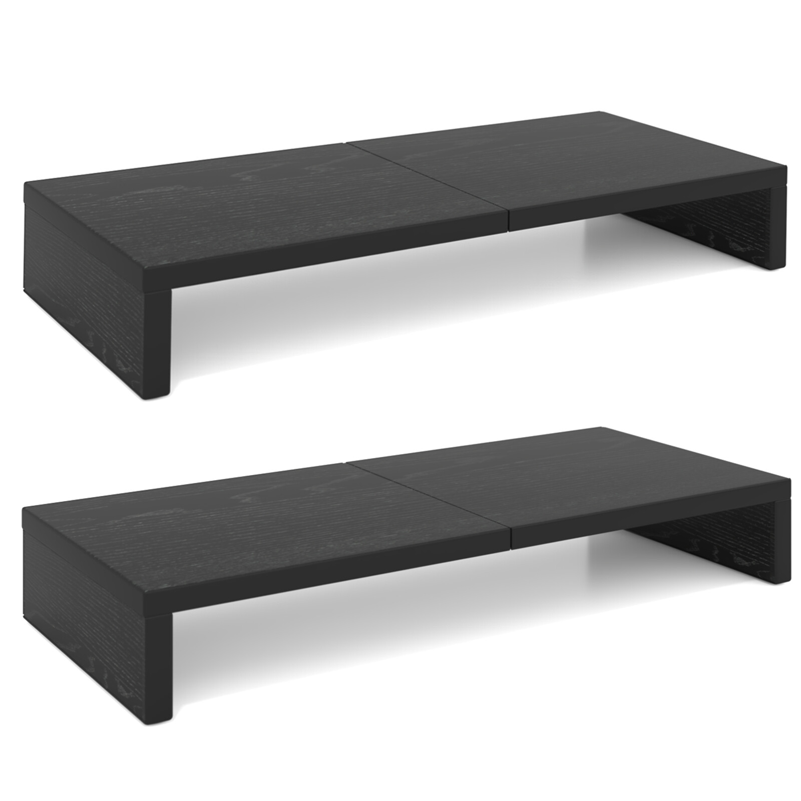 2 Pack -20 inch Monitor Stand Riser For Desktop Organizer.