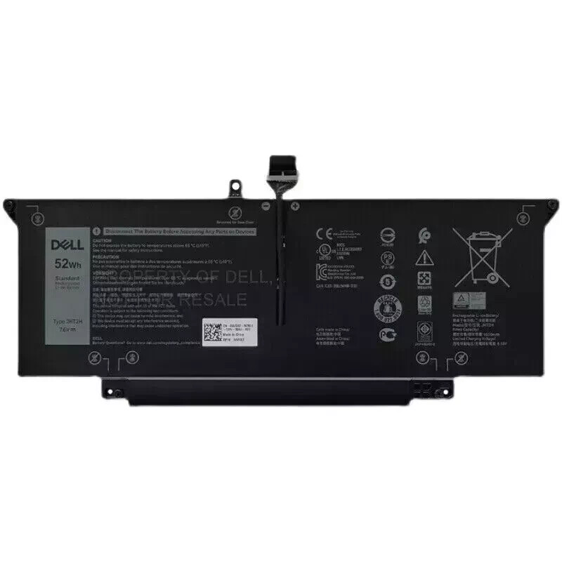 Genuine 52WH JHT2H Battery For Dell Latitude 7310 7410 7310 2-in-1 Y7HR3 0WY9MP