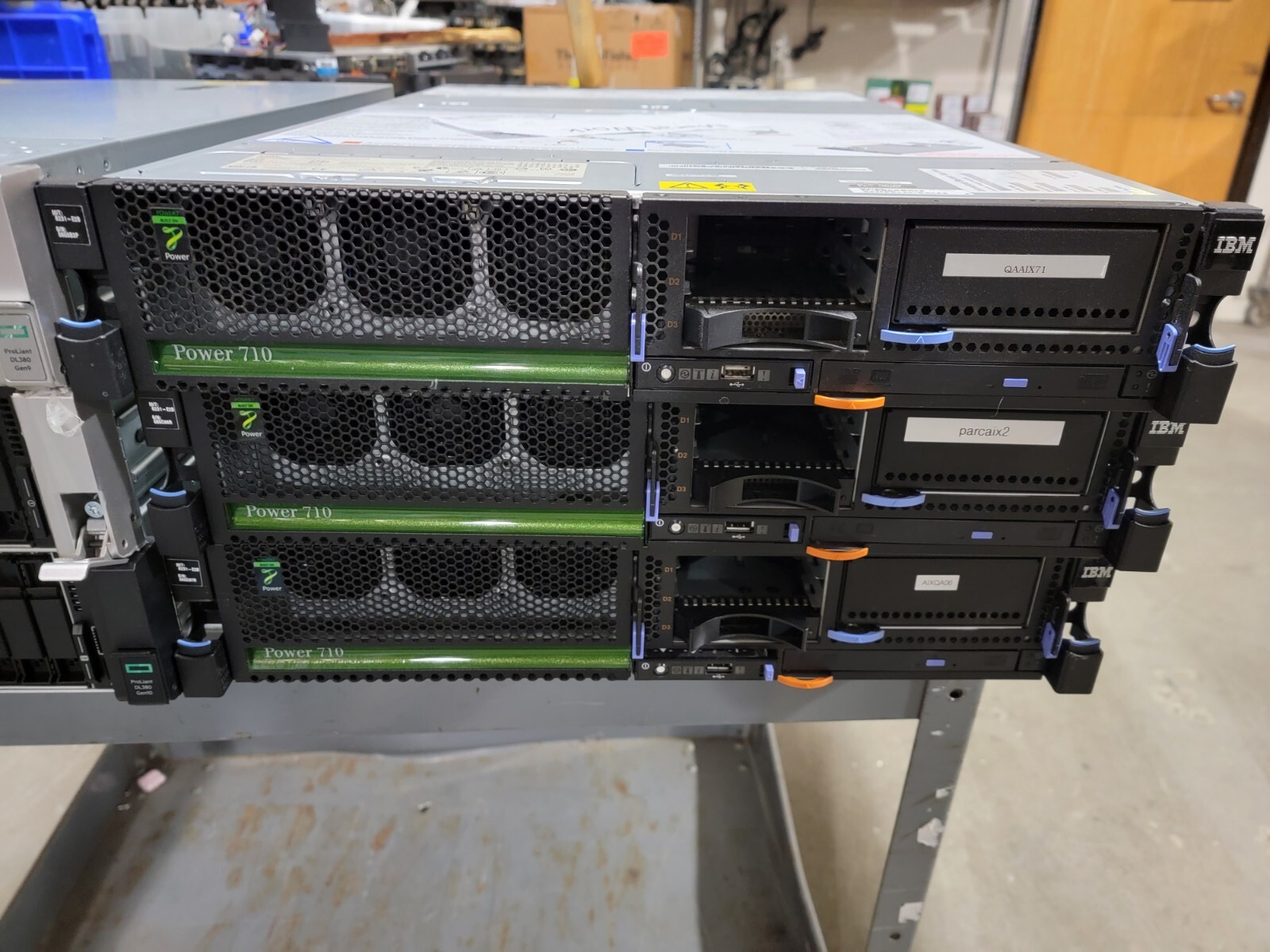 IBM 8231-E2B Power 710 Express Server with CPU and RAM