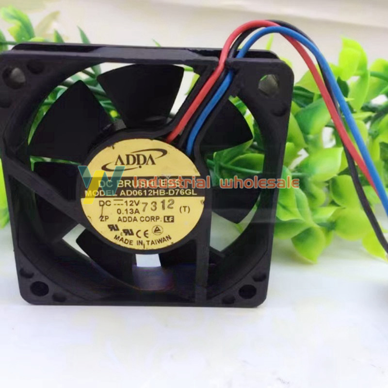 1PC new ADDA 6015 12V 0.13A AD0612HB-D73GL 6CM Switch Industrial Cooling Fan