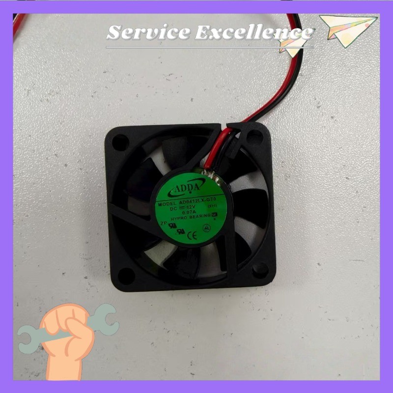 1X ADDA AD0412LX-G70 4010 4cm DC12V 0.07A Industrial Cooling Fan Small Quiet#