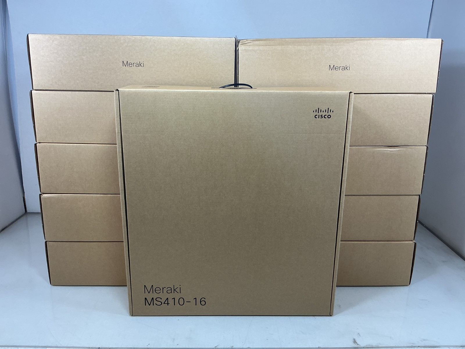 Cisco Meraki MS410-16-HW16-Port 1G SFP 2x 10G SFP+ L3 Managed Switch - UNCLAIMED