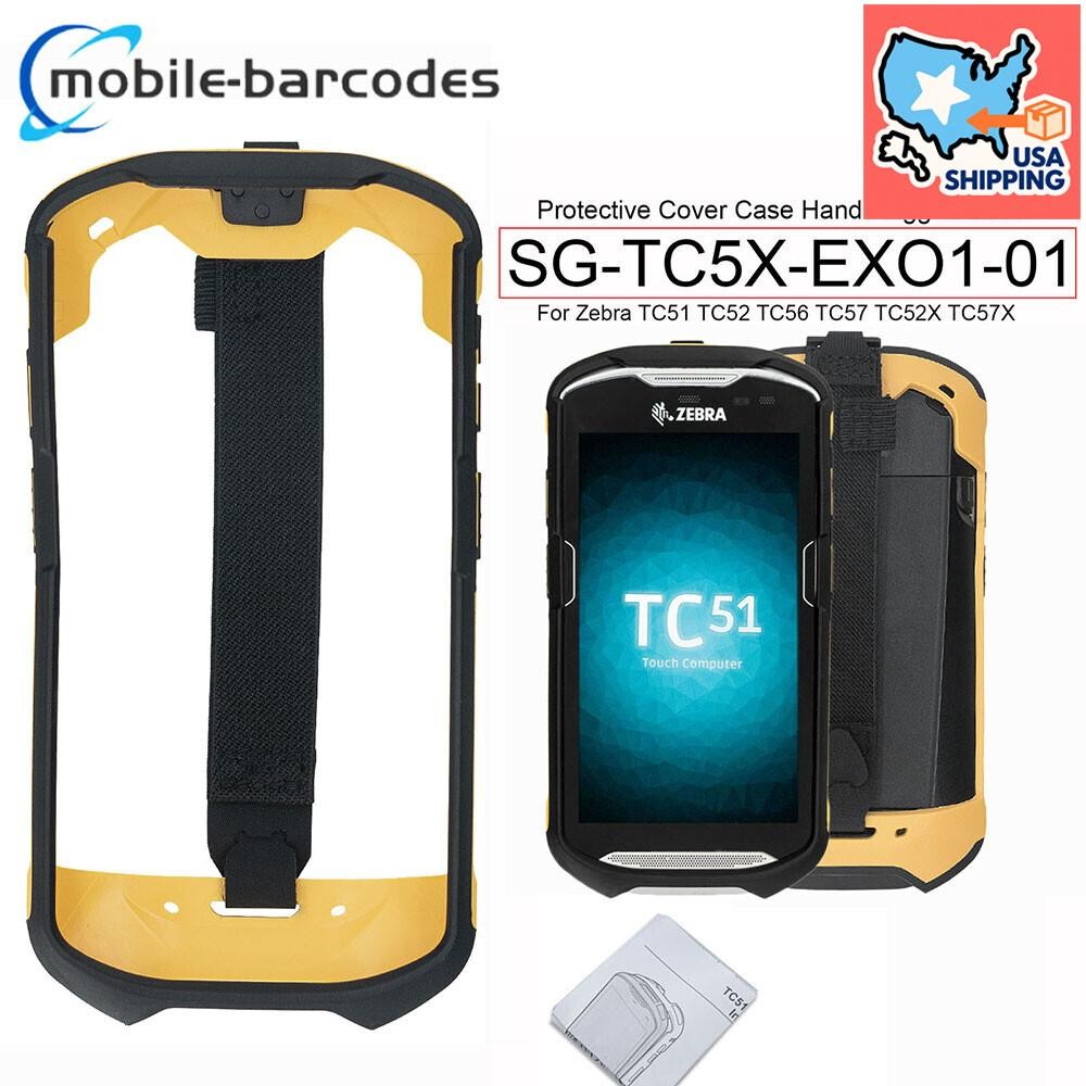 New Yellow&Black Protective Cover Bumpe for Zebra TC51 TC52 TC56 TC57 US ship