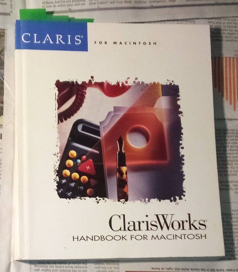 ClarisWorks Handbook for Macintosh 1994