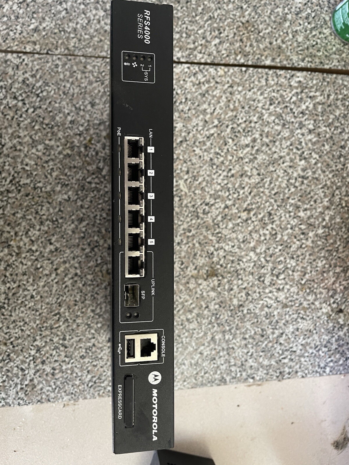 Motorola RFS-4000 RFS-4010-00010-WR WLAN Wireless RF Controller Switch Adapter