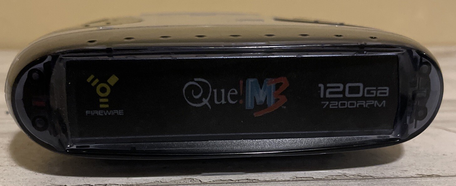 Que Drive M3 QPS-525 120GB 7200RPM Hard Drive FireWire QPS Que Drive