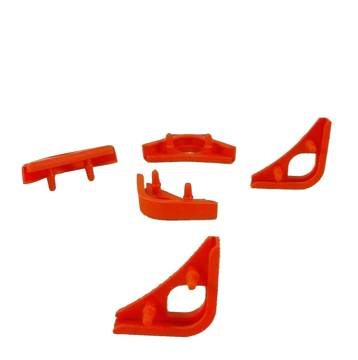 Chromax Noctua Swappable Anti-Vibration Pads 120/140mm Computer Fan Red 14 Pc