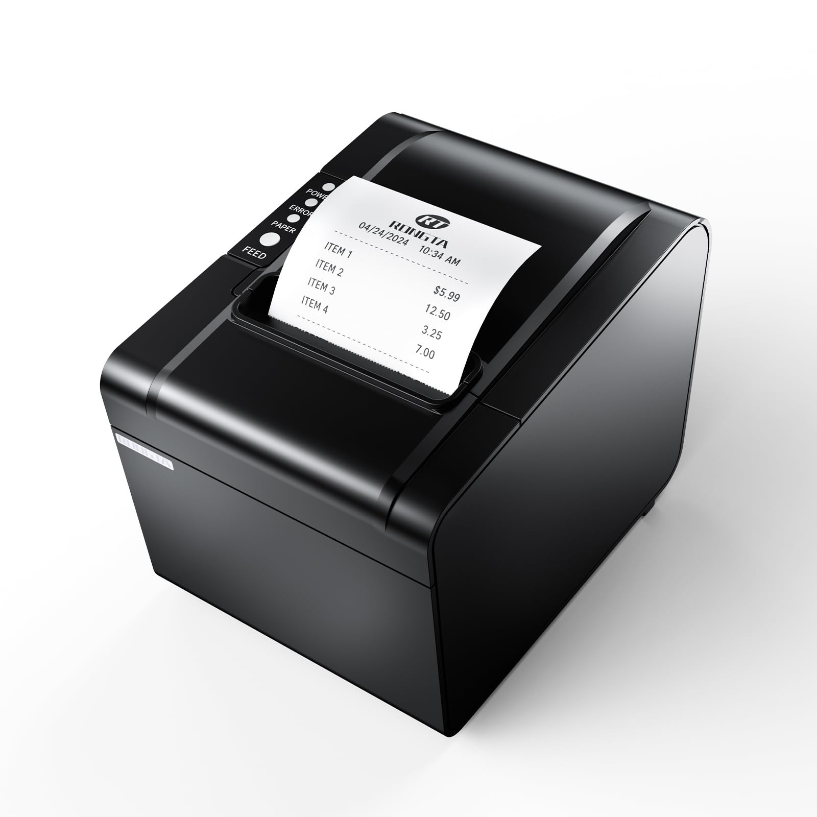 80mm USB Thermal Receipt POS Printer Auto Cutter Cash Drawer LAN Serial