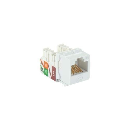 Black Box GigaTrue 2 CAT6A Keystone Jack - Unshielded (c6aja70whr225pak)