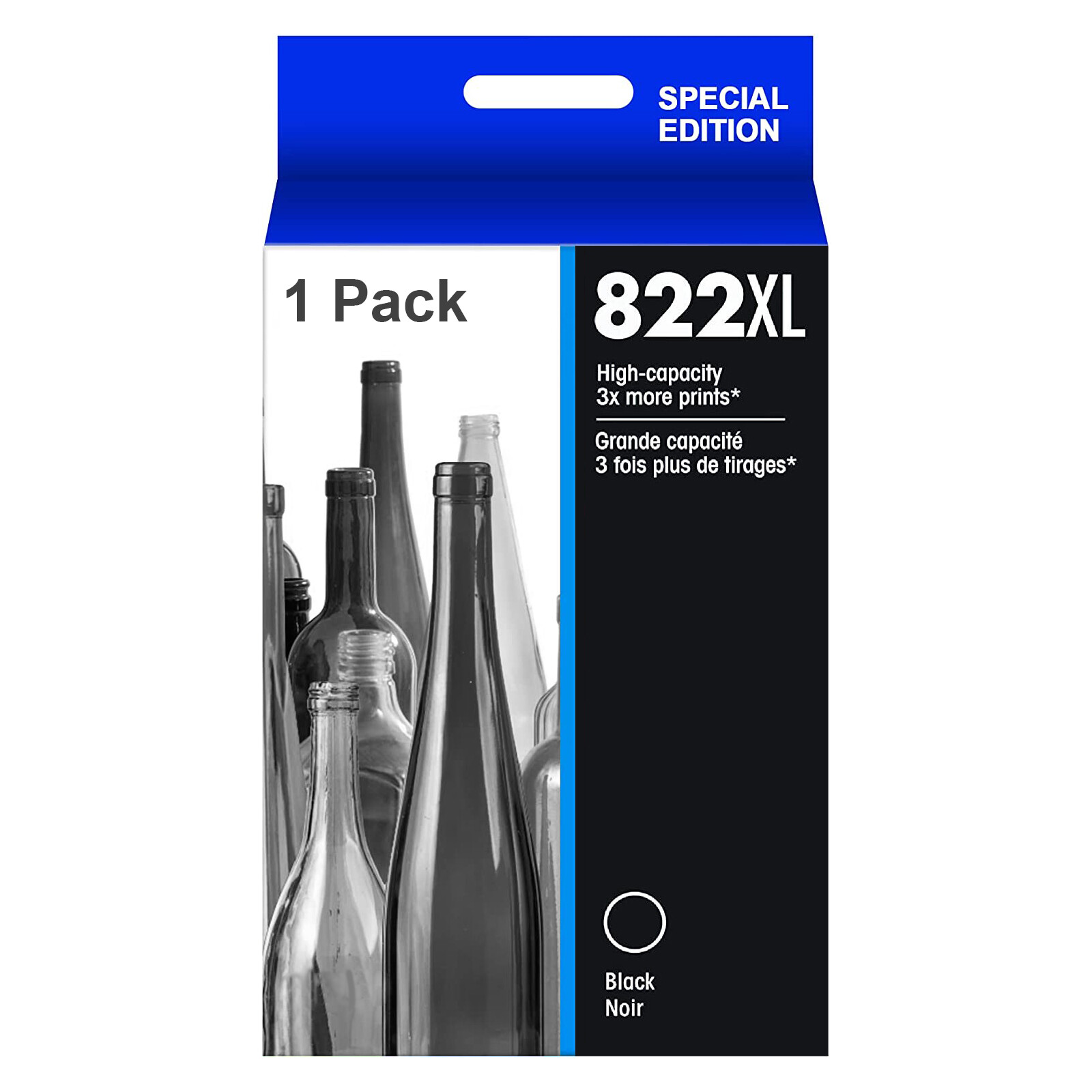 822XL T822XL Black Ink Cartridge for Epson WF-3820 WF-4820 WF-4830 WF-4833 4834