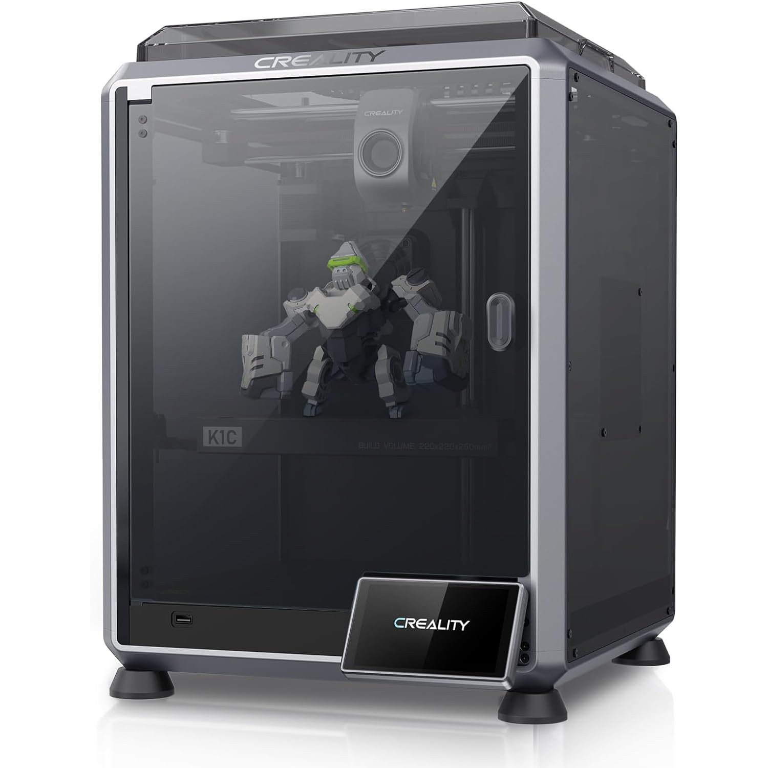 K1C 3D Printer, 600mm/s with AI Camera and Auto Leveling