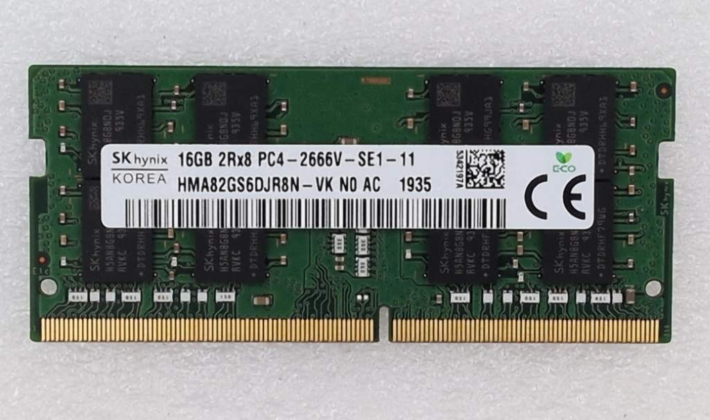 SK hynix 16GB PC4-2666V SODIMM Laptop RAM