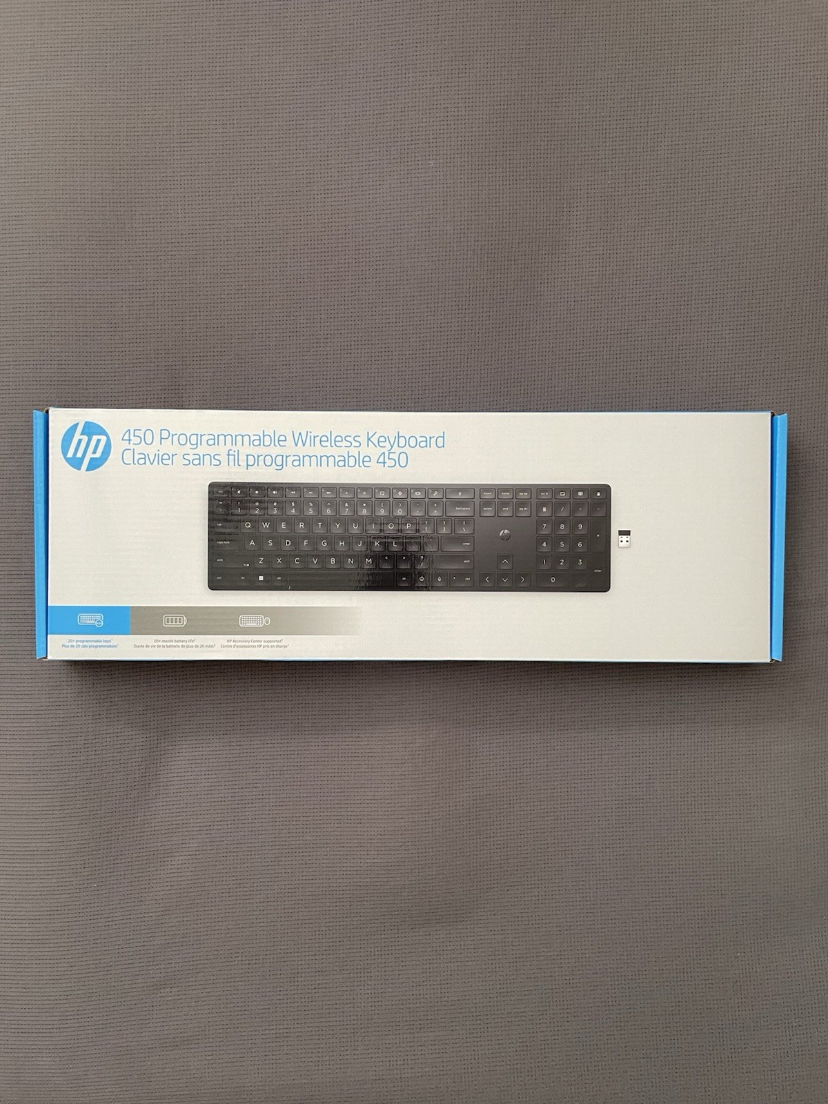 Hewlett-Packard HP 455 Programmable Wireless Keyboard 4R177AA#ABA Business RARE
