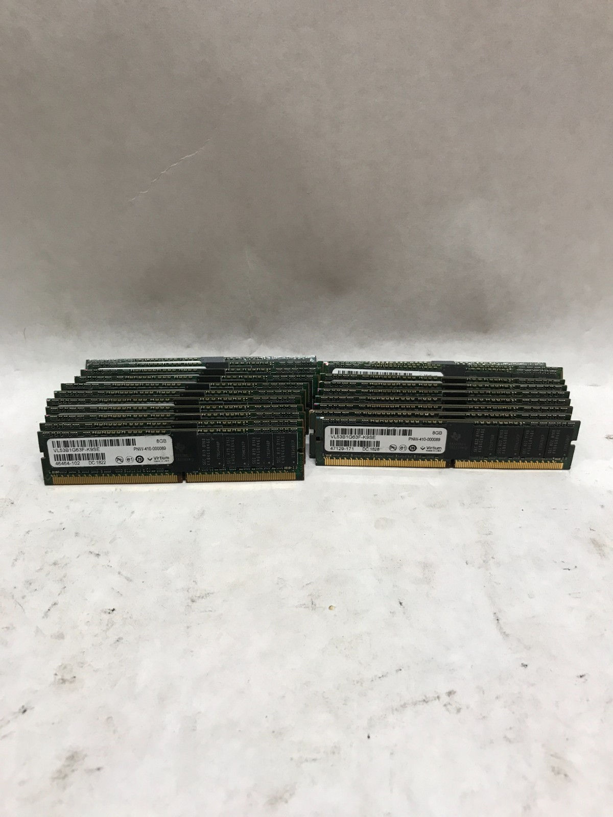 Lot of 21 Virtium 8GB DDR3 ECC Server RAM PC3-1333 Mini Dimm Tested & Working DW