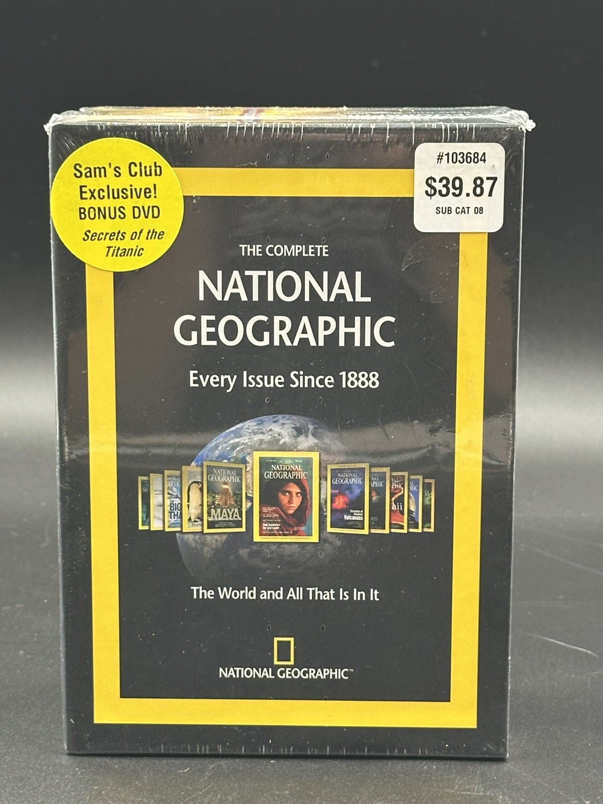 THE COMPLETE NATIONAL GEOGRAPHIC 6 DVD/CD ROM SET NEW  SEALED EVERY  ISSUE  1888
