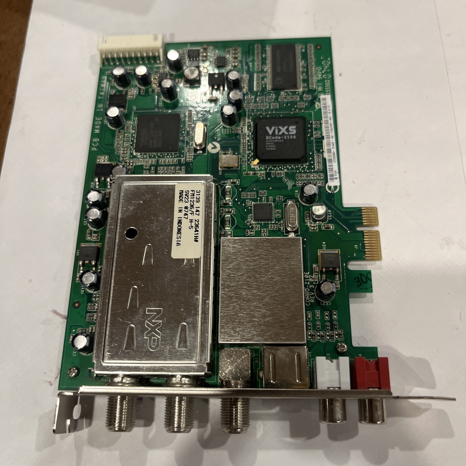 HP 5189-1098 FM1236/F PCI Express x1 ATSC / NTSC / FM TV Tuner Card