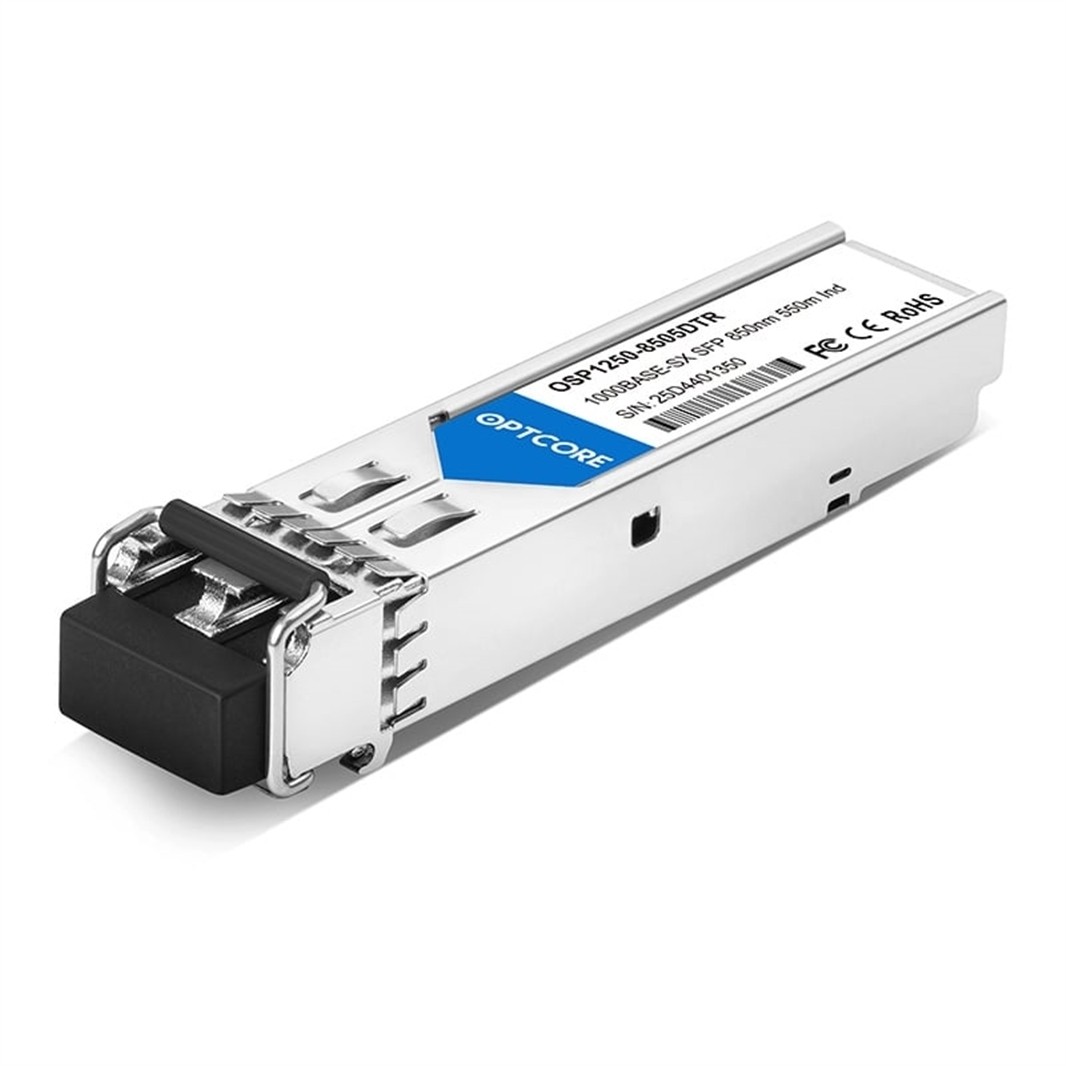 Juniper Networks SRX-SFP-1GE-SX-ET Transceiver, Silver