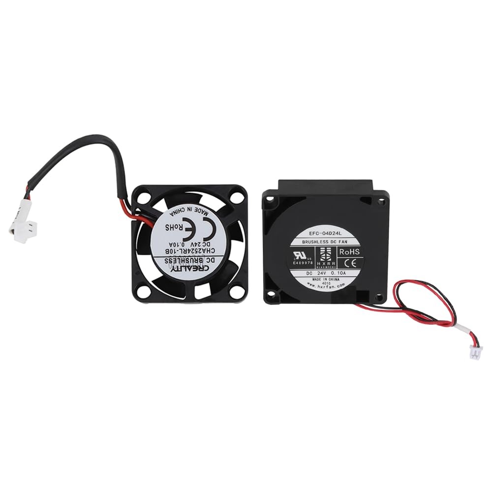 Creality Official Ender 3 V3 SE Fans, DC 24V 2510 Axial & DC 24V 4010 Blower Fan