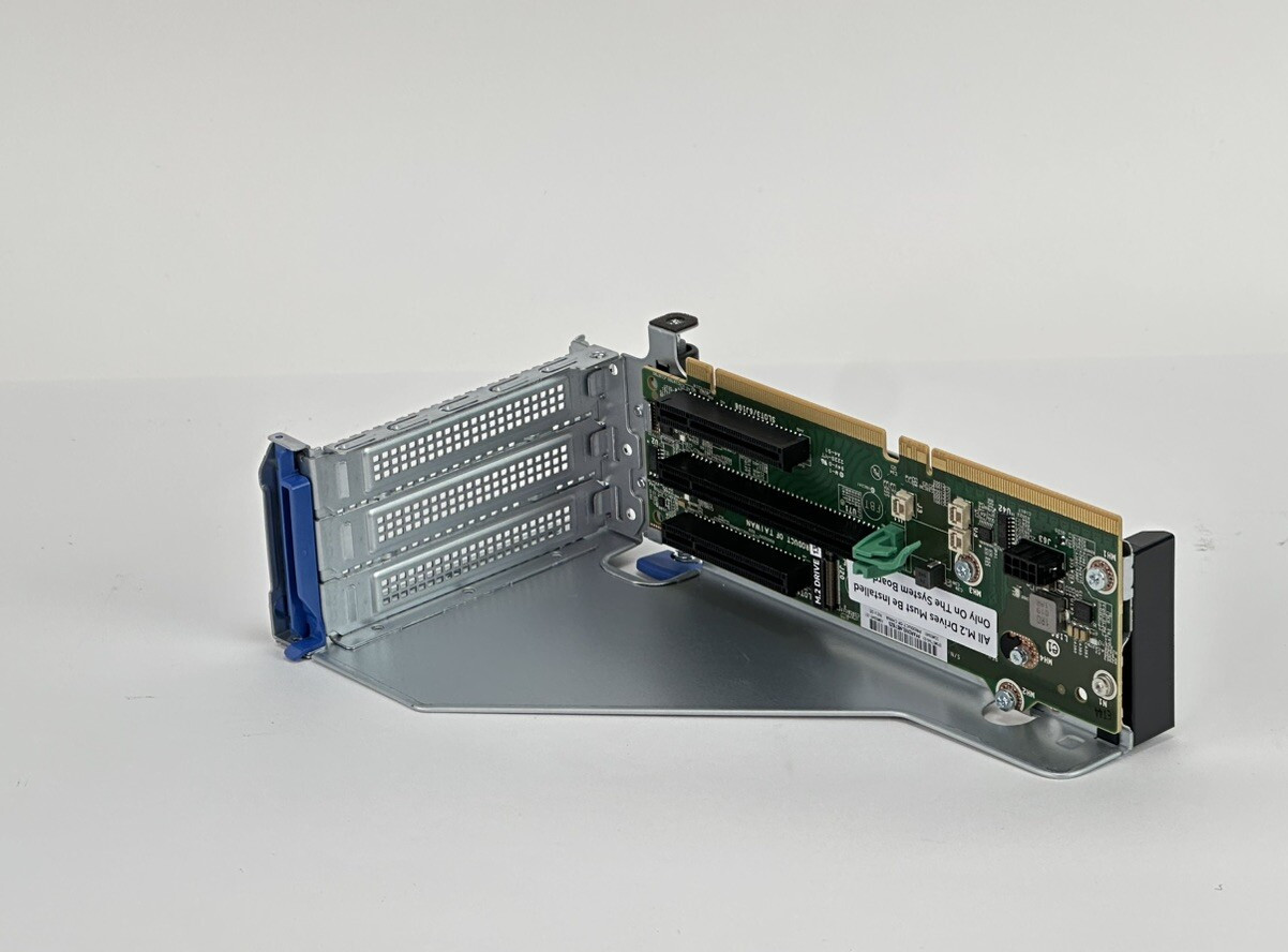 HPE ProLiant DL3xx Gen10 M.2 SSD x8/x16/x8 Primary/Secondary Riser 877946-001